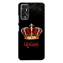 Чехол с Короной Техно Пова - 2 - (AlphaPrint) (Корона короля)