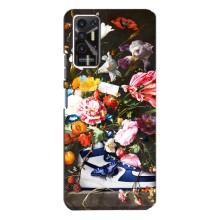 Чехол для TECNO Pova-2 (LE7n) - с принтом Найк (AlphaPrint) (Стиль Найк)