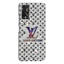 Чохол Стиль Louis Vuitton на TECNO Pova-2 (LE7n) (Яскравий LV)