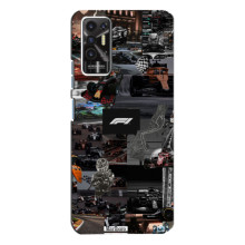 Чехол Формула1 на TECNO Pova-2 (LE7n) – Коллаж Ф1