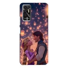 Чехол Рапунцель для TECNO Pova-2 (LE7n) – Принцесса и принц