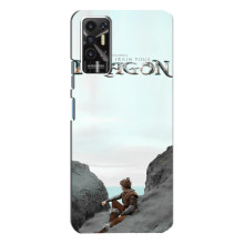 Чехол как приручить дракона на TECNO Pova-2 (LE7n)