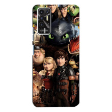 Чохол як приборкати дракона на TECNO Pova-2 (LE7n) – Персонажі дракона