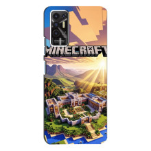 Чехол с картинками Майнкрафт для Техно Пова - 2 – Minecraft