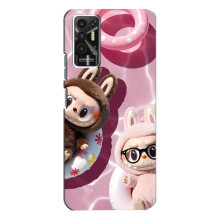 Чехол с Лабубу на TECNO Pova-2 (LE7n) – Игрушка Лабубу
