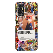 Чехол Зоотрополіс на TECNO Pova-2 (LE7n) – Коллаж Зоо