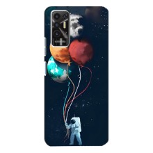 Космические Чехлы для Техно Пова - 2 (VPrint) (Планеты шарики)