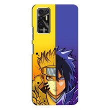 Купить Чохли на телефон з принтом Anime для Техно Пова 2 – Naruto Vs Sasuke