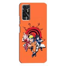 Naruto Anime Чохли для ТЕКНО Пова-2 (ЛЕ7н) (AlphaPrint)