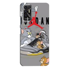 Силиконовый Чехол Nike Air Jordan на Техно Пова 2 (Air Jordan)