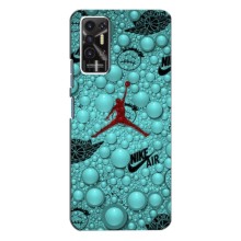 Силиконовый Чехол Nike Air Jordan на Техно Пова 2 – Джордан Найк