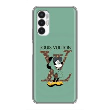 Чехлы Луи Витон для Tecno POVA 3 (LF7n) (AlphaPrint - LOUIS VUITTON) (Микки Маус LV)