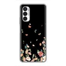 Чехол для техно Пова 3 - с принтом (Дизайнерские) (AlphaPrint) (Маленькие цветы)