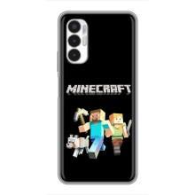 Чохол Майнкрафт на Tecno POVA 3 (LF7n) (AlphaPrint) Minecraft