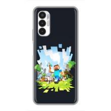Чохол Майнкрафт на Tecno POVA 3 (LF7n) (AlphaPrint) Minecraft