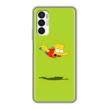 Чехол с Симпсонами для Tecno POVA 3 (LF7n) (VPrint)