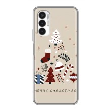 Чехол Санта Клаус для Tecno POVA 3 (LF7n) (Merry Christmas)