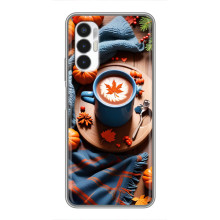 Чехол с уникальным дизайном «Осень с кофе» для Tecno POVA 3 (LF7n) – Кофе и тыквы