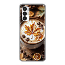 Чехол с уникальным дизайном «Осень с кофе» для Tecno POVA 3 (LF7n) – Пряный кофе