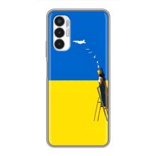 Силиконовый бампер с принтом (ПАТРИОТ) для Tecno POVA 3 (LF7n) (Мрія)