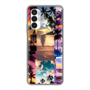 Силиконовый чехол с КАРТИНКАМИ лето для Tecno POVA 3 (LF7n) (AlphaPrint)
