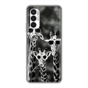 Силиконовый чехол с КАРТИНКАМИ лето для Tecno POVA 3 (LF7n) (AlphaPrint)