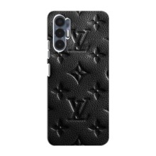 Текстурний Чохол Louis Vuitton для Техно Пова 3 – Чорний ЛВ