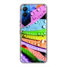 Чехлы (ART) Цветы на Tecno POVA 4 (LG7n) (VPrint) (Семиквітка)