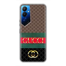 Чехлы Бренд GUCCI для Tecno POVA 4 (LG7n) (Стиль GUCCI)