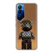 Чехлы для Tecno POVA 4 (LG7n) - Bearbrick Louis Vuitton (PREMIUMPrint)