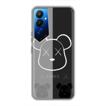 Чехлы для Tecno POVA 4 (LG7n) - Bearbrick Louis Vuitton (PREMIUMPrint) (БеарБрик глаза)