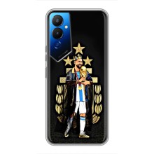 Чехлы для Tecno POVA 4 (LG7n) (Leo чемпион) (AlphaPrint) (Месси Король)