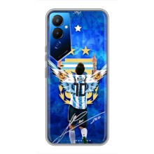 Чехлы для Tecno POVA 4 (LG7n) (Leo чемпион) (AlphaPrint) (Месси сборная)