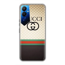 Чехлы ГУЧЧИ для Техно Пова 4 (AlphaPrint) (GUCCI стиль)