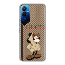 Чехлы ГУЧЧИ для Техно Пова 4 (AlphaPrint) (Mickey GUCCI)
