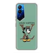 Чохли Луі Вітон для Tecno POVA 4 (LG7n) (AlphaPrint - LOUIS VUITTON) (Міккі Маус LV)