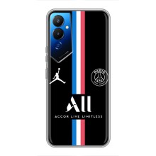 Чехлы PSG для Tecno POVA 4 (LG7n) (AlphaPrint) (футболка ПСЖ)