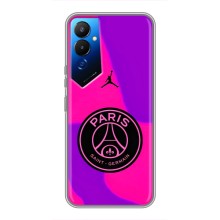Чехлы PSG для Tecno POVA 4 (LG7n) (AlphaPrint) (яркий ПСЖ)