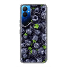 Чехлы с Фруктами для Tecno POVA 4 (LG7n) (VPrint) (Ежевика)