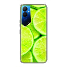Чехлы с Фруктами для Tecno POVA 4 (LG7n) (VPrint) (Лайм)