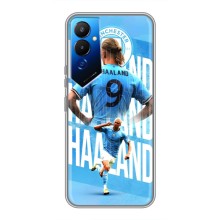 Чехлы с футболистом Ерлинг Холанд для Tecno POVA 4 (LG7n) (AlphaPrint) (Erling Haaland)