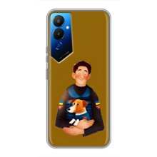 Чехлы с картинкой собаки Патрон для Tecno POVA 4 (LG7n) (AlphaPrint) (ЗСУ Патрон)