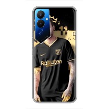 Силиконовый Чехол Tecno POVA 4 (LG7n) (Gold Neymar)