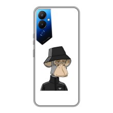 Чехлы с Обезьянами NFT для Tecno POVA 4 (LG7n) (AlphaPrint) (обезьяна NFT Adidas)