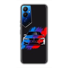 Чехол BMW для Техно Пова 4 – Цветная БМВ
