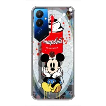 Чехол Disney Mouse Tecno POVA 4 (LG7n) (PREMIUMPrint) (Американский Маус)