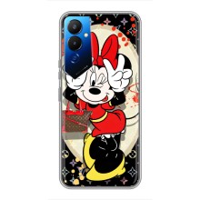 Чехол Disney Mouse Tecno POVA 4 (LG7n) (PREMIUMPrint) (Минни peace)