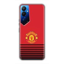 Чехол Манчестер Юнайтед для Техно Пова 4 (AlphaPrint) (manchester united)