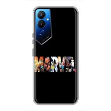 Силиконовый Чехол для Tecno POVA 4 (LG7n) (MARVEL)