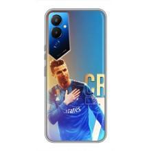 Чехол Криштиану Роналду для Tecno POVA 4 (LG7n) (AlphaPrint) (CR7 Real)